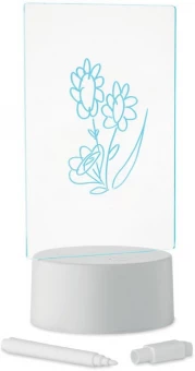 LED-valgusega märkmetahvel Ledmemo