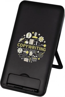 Loop 10W taaskasutatud plastist laadimisalus telefonihoidjaga