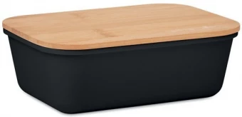 Lõunasöögikarp bambusest kaanega