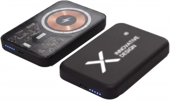 Magnetiline akupank SCX.design P42 MagLED 10.000 mAh