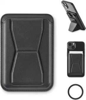 Magnetiline PU-kaardihoidja telefonile Leamag