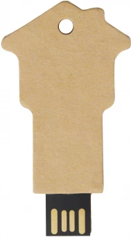 Maja-kujuline USB 2.0 mälupulk