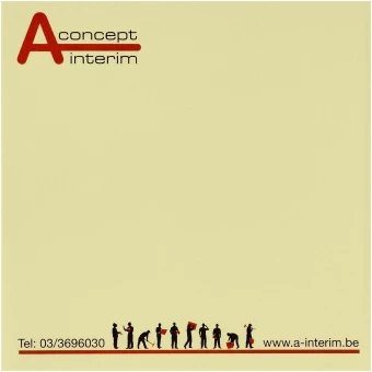 Märkmepaberid  Sticky-Mate® 75x75 mm