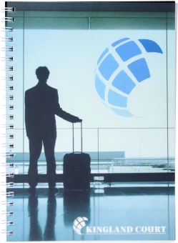 Märkmik PP kaanega Desk-Mate® wire-o A5