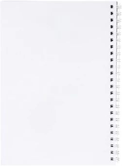 Märkmik PP kaanega Desk-Mate® wire-o A5