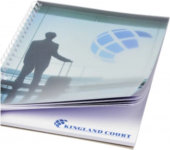 Märkmik PP kaanega Desk-Mate® wire-o A5