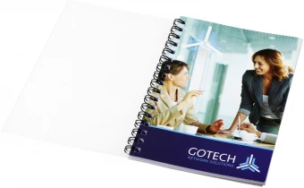 Märkmik PP kaanega Desk-Mate® wire-o A6