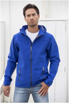 Langley men's GRS recycled softshell jacket