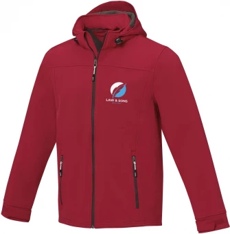 Langley men's GRS recycled softshell jacket