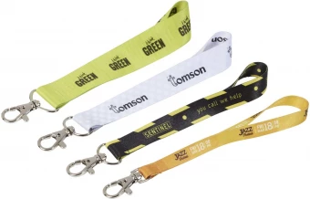 Mini sublimation lanyard one side