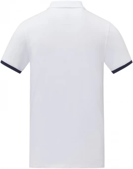 Morgan meeste lühikeste varrukatega topelttoonide polosärk