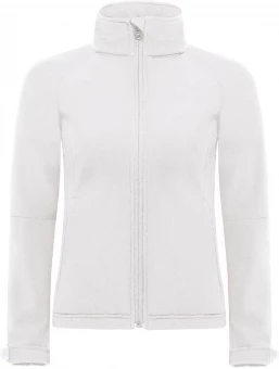 Naiste kapuutsiga softshell