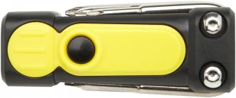 Octo 8-1 RCS taaskasutusplastist kruvikeeraja komplekt taskulambiga