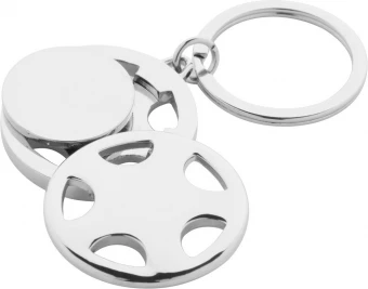 Ostukäru mündihoidjaga võtmehoidja Dromo