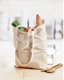 Canvas shopping bag 270 gr/m²