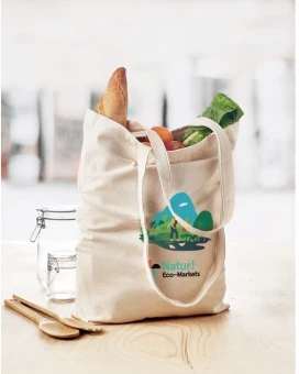 Canvas shopping bag 270 gr/m²