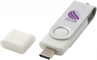 OTG pöörlev mälupulk USB ja Type-C