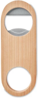 Ovaalne bambusest pudeliavaja