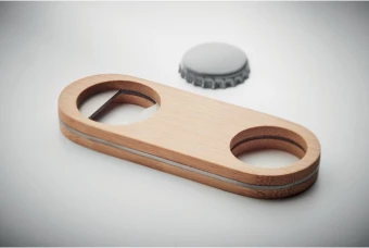 Ovaalne bambusest pudeliavaja