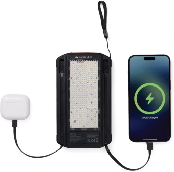 Päikesepaneeliga akupank Nordic Drift Titan 10.000mAh