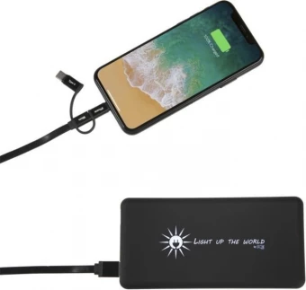 Päikesepaneeliga Akupank SCX.design P30 8000 mAh