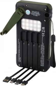 Päikesepaneeliga akupank Soldy 10000mAh RCS