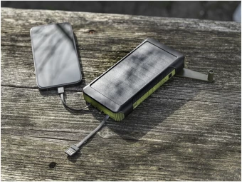 Päikesepaneeliga akupank Soldy 10000mAh RCS