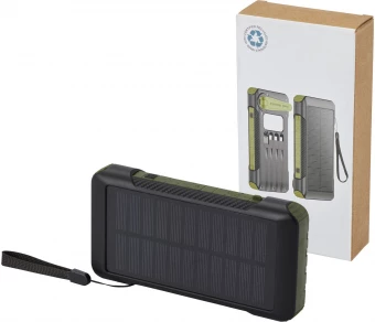 Päikesepaneeliga akupank Soldy 10000mAh RCS