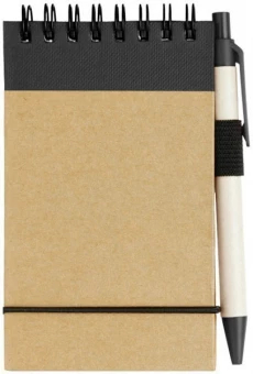 Zuse A7 recycled jotter notepad with pen