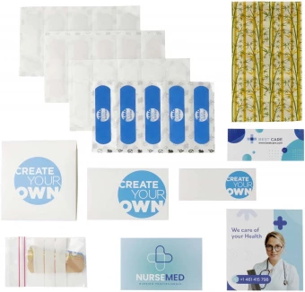 Plaastrite näidiste komplekt