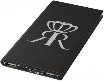Plate 8000 mAh aluminum power bank