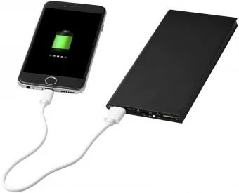 Plate 8000 mAh aluminum power bank