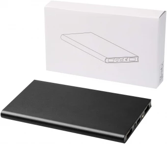 Plate 8000 mAh aluminum power bank