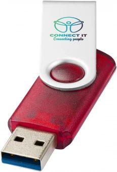 Poolläbipaistev värviline USB 3.0 mälupulk