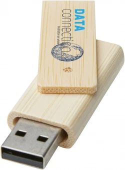 Pöörlev 4GB bambusest USB mälupulk