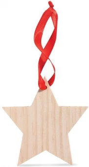 Puidust jõulukaunistus WOOSTAR