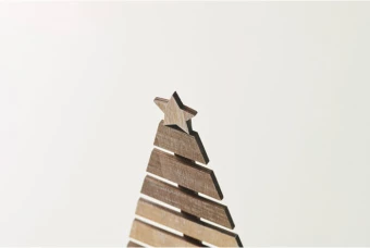 Puidust jõulukuusk Puinen