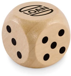 Puidust täring Dadin 3 cm