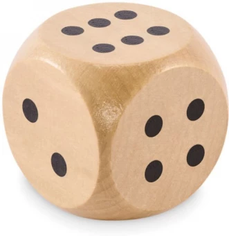 Puidust täring Dado, 5 cm