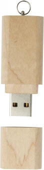 Puidust USB 2.0 mälupulk-võtmehoidja