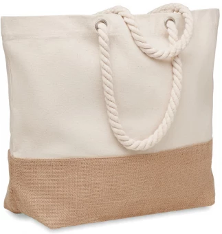 Canvas beach bag 280 gr/m²