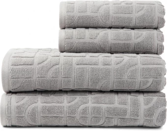 VINGA Verso OCS organic cotton towel, 4 pcs set
