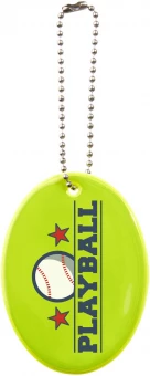 Reflective hanger oval