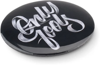 Small pin button