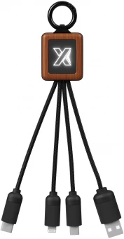 SCX.design C19 puidust 3-ühes kaabel