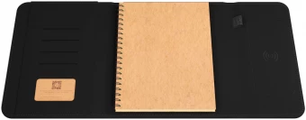 SCX.design O18 A5 märkmik 5W juhtmevaba 4000 mAh powerbanki ja valgustatava logoga