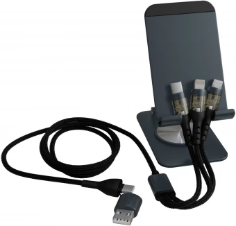 SCX.design O32 volditav mobiilihoidja 3-ühes laadimisjuhtmega