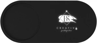 SCX.design W17 10W valgustatud logoga traadita laadija ja bambusest pliiatsihoidja