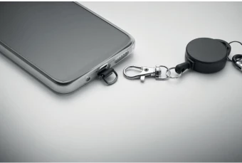 Sissetõmmatav telefoni- ja kaardihoidja Retro