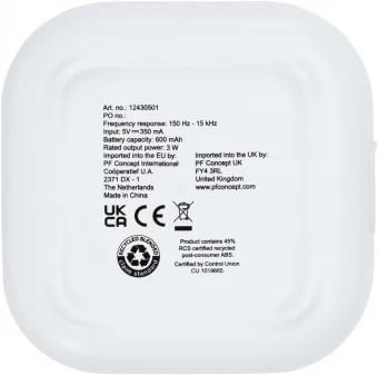 Stark 2.0 3W mini Bluetooth kõlar taaskasutatud plastikust